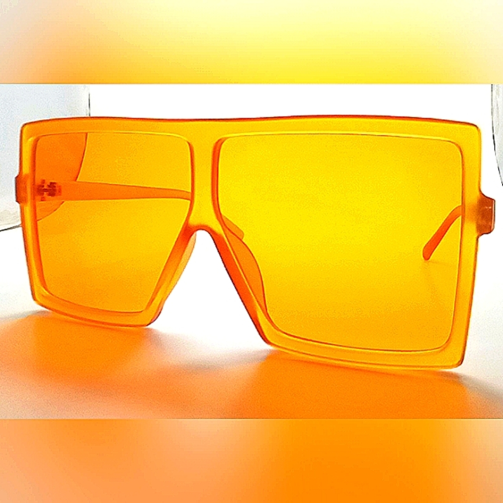 Unisex Oversized Square Glasses